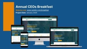 CEOs Breakfast-Carlstic corporate company website design services in Nairobi Kenya
