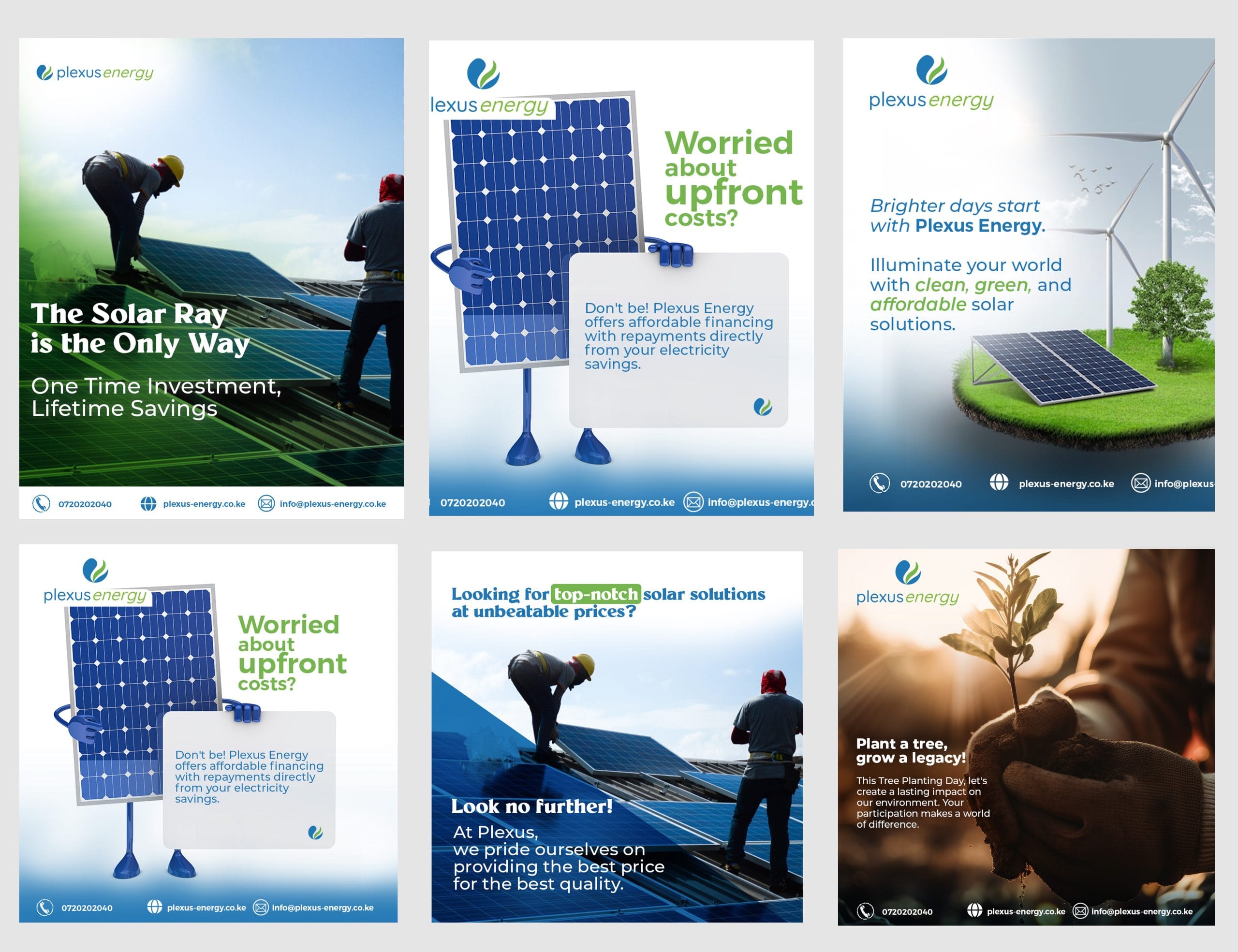 Plexus Energy Social Media Design by Carlstic