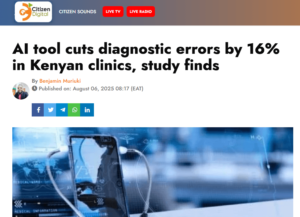 Easy Clinic PR News Item - Citizen Digital